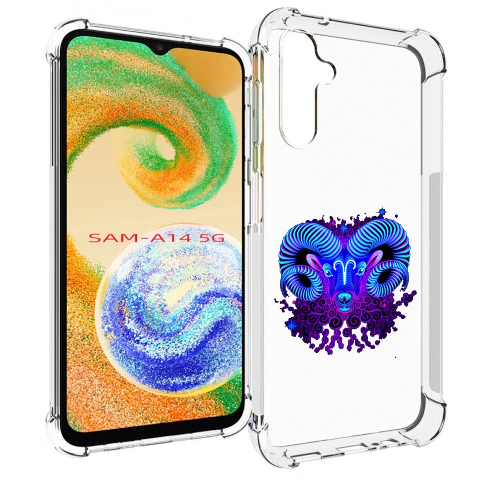 

Чехол MyPads знак зодиака овен 2 для Samsung Galaxy A14 5G, Прозрачный, Tocco