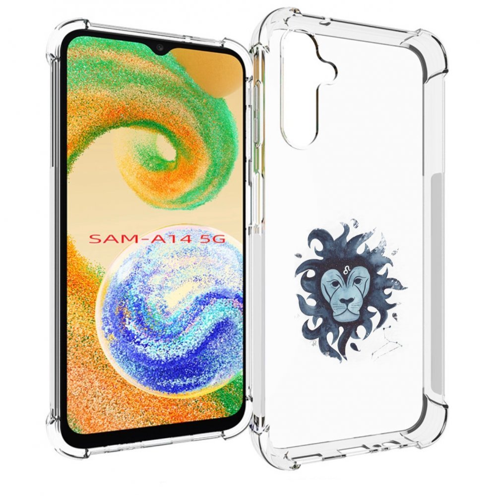 

Чехол MyPads знак зодиака лев 5 для Samsung Galaxy A14 5G, Прозрачный, Tocco