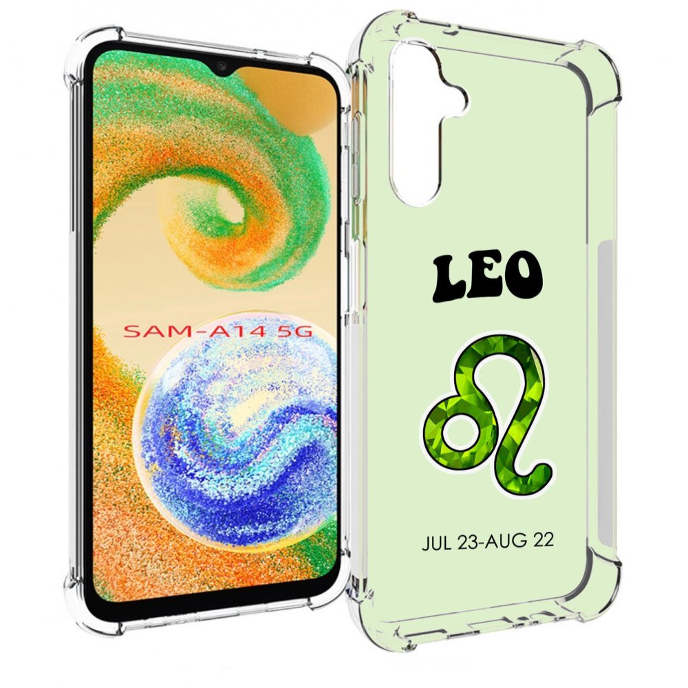 Чехол MyPads знак зодиака лев 1 для Samsung Galaxy A14 5G