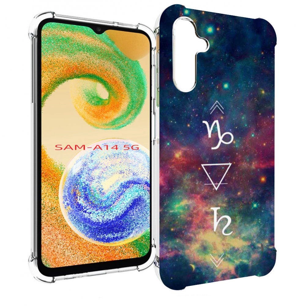 

Чехол MyPads знак зодиака козерог 5 для Samsung Galaxy A14 5G, Прозрачный, Tocco