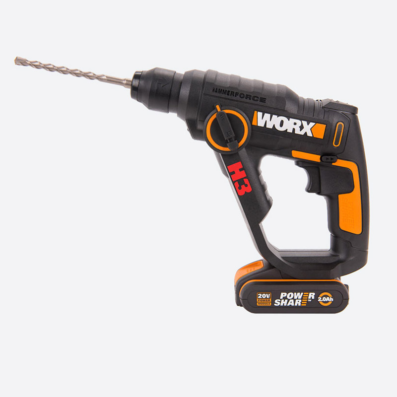 фото Аккумуляторный перфоратор worx wx390.1