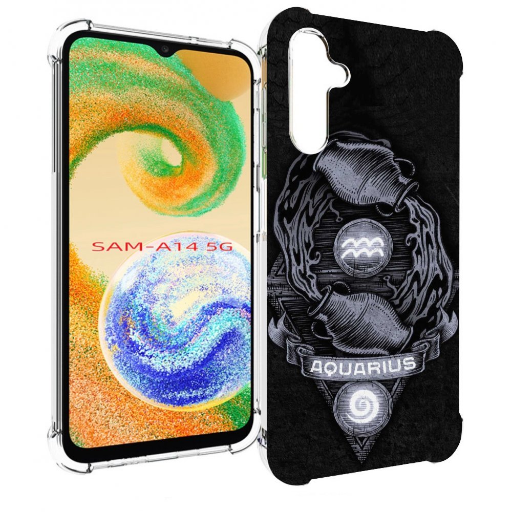 

Чехол MyPads знак зодиака водолеи 6 для Samsung Galaxy A14 5G, Прозрачный, Tocco