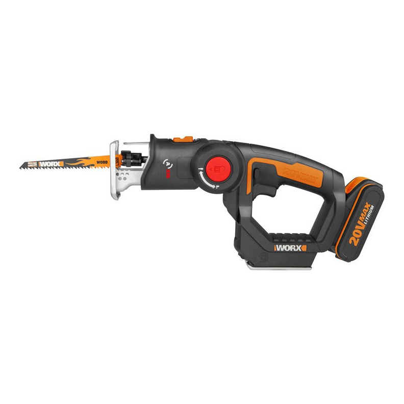 фото Лобзик worx axis wx550 20 в аккумуляторный