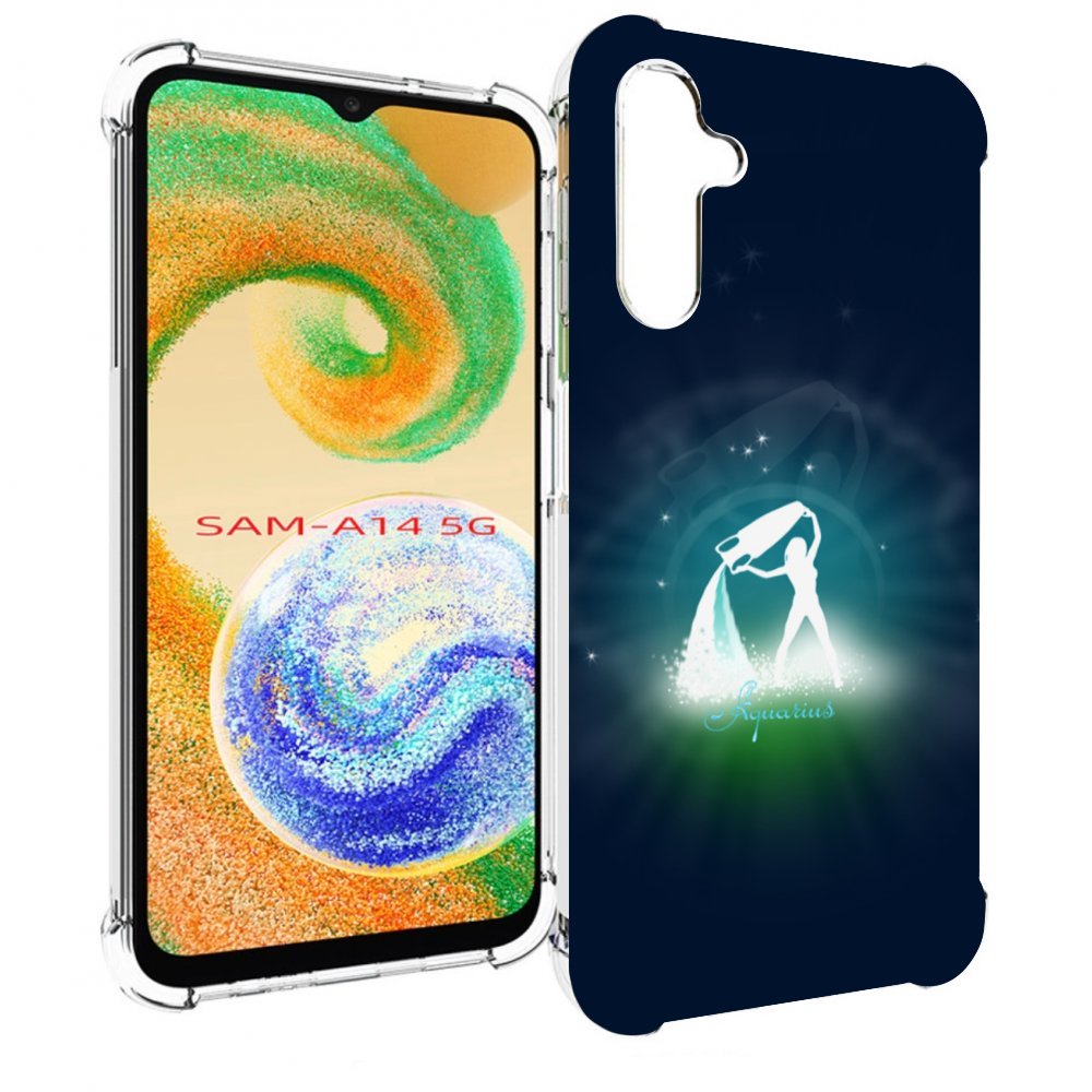 

Чехол MyPads знак зодиака водолеи 1 для Samsung Galaxy A14 5G, Прозрачный, Tocco