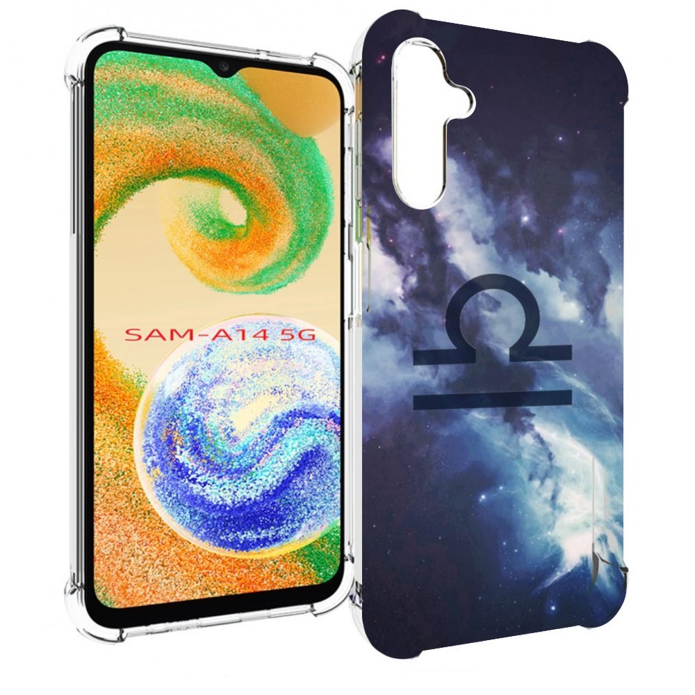 

Чехол MyPads знак зодиака весы 5 для Samsung Galaxy A14 5G, Прозрачный, Tocco