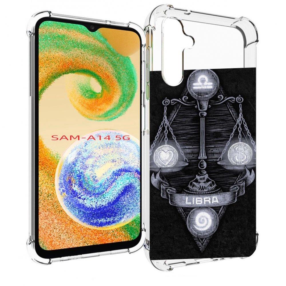 Чехол MyPads знак зодиака весы 2 для Samsung Galaxy A14 5G