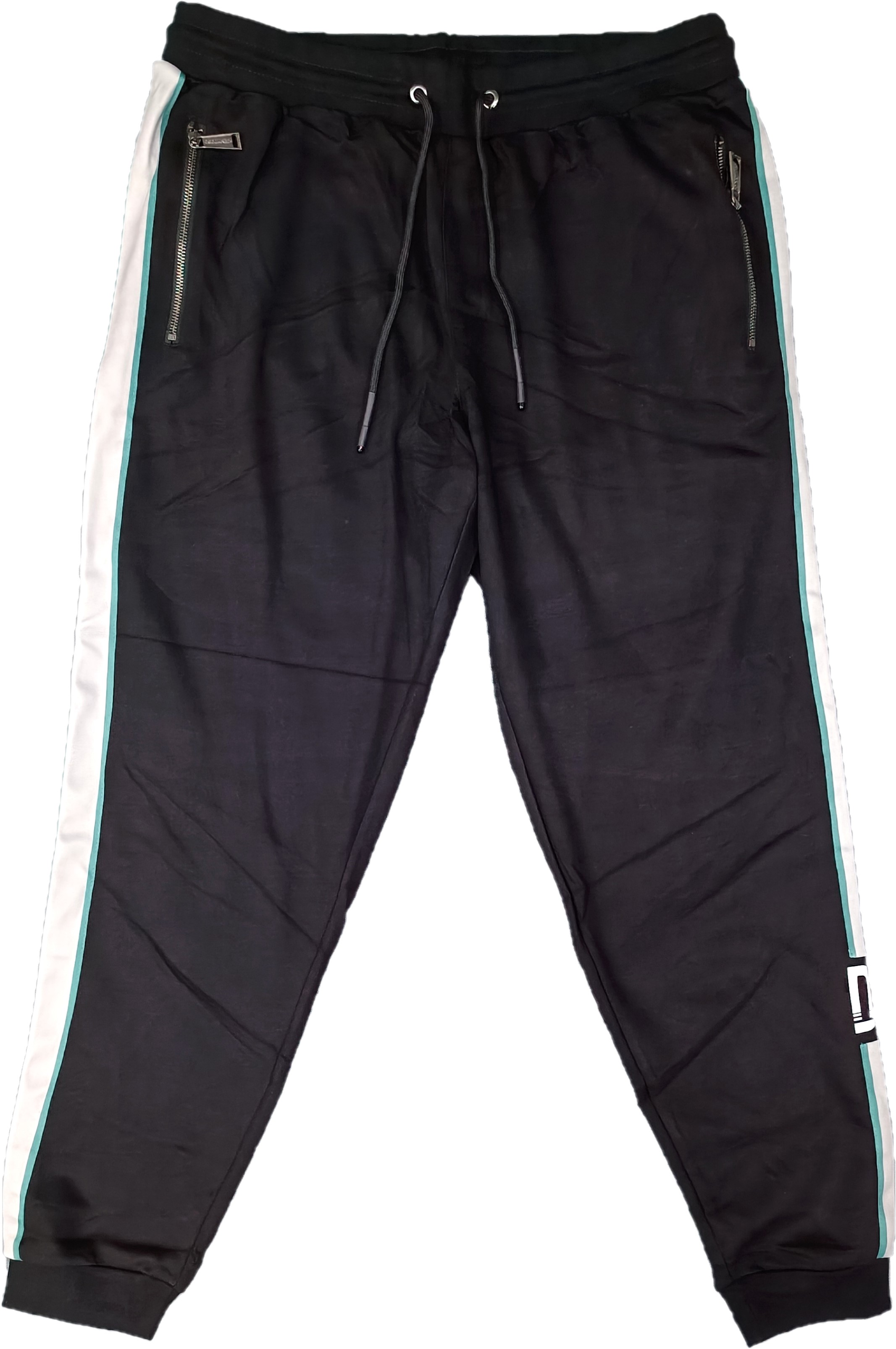 Спортивные брюки мужские Grand Lavita 508586 черные 6XL