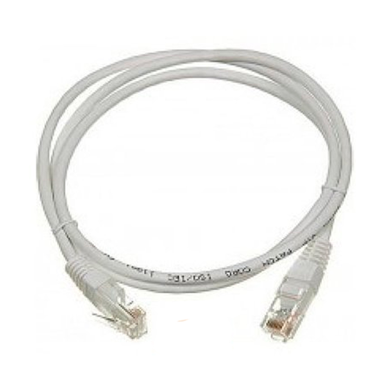 

Патч-корд Lanmaster RJ45 - RJ45 вилка-вилка 5м (TWT-45-45-5.0/6-GY) серый