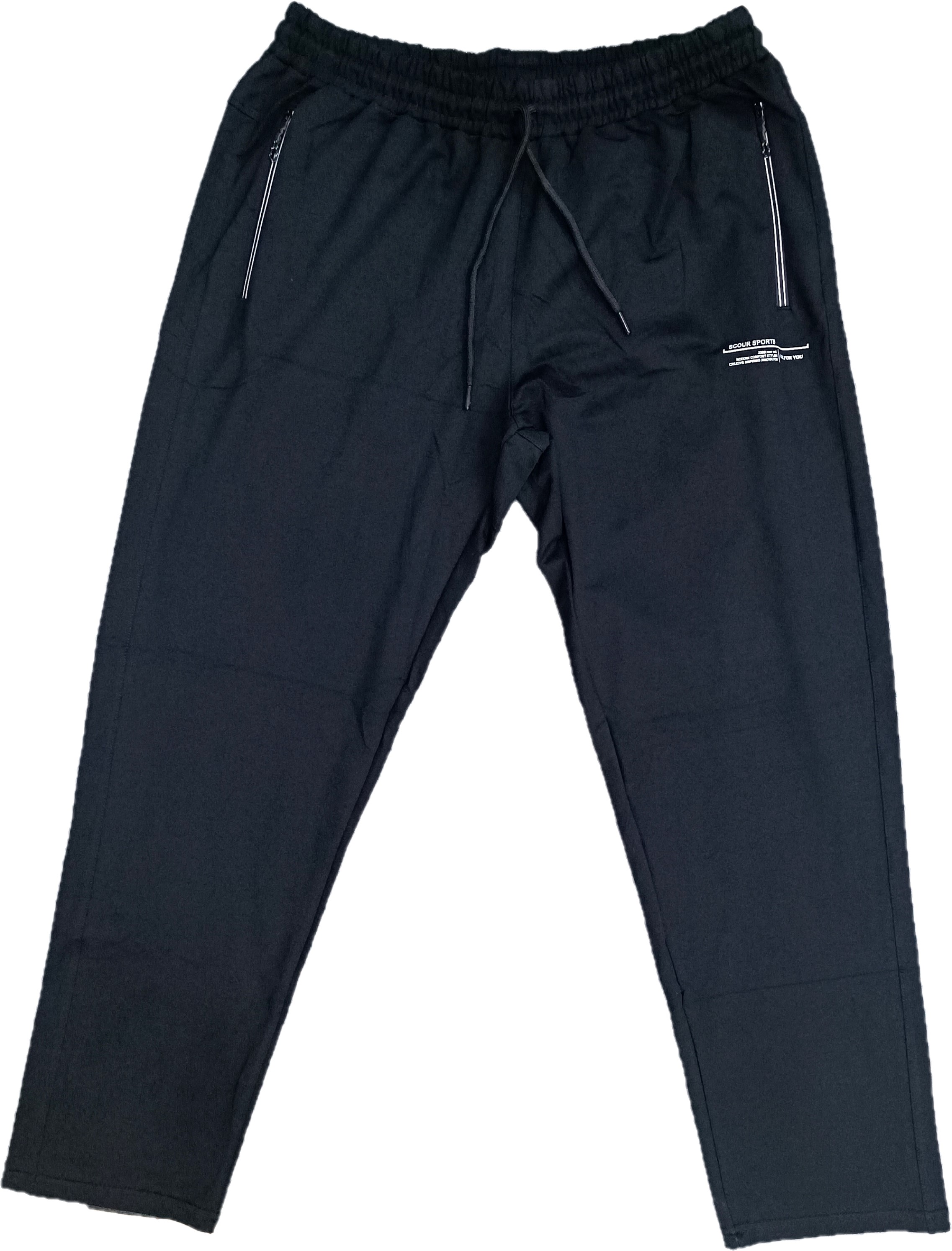 Спортивные брюки мужские Grand Lavita 3703033 черные 7XL