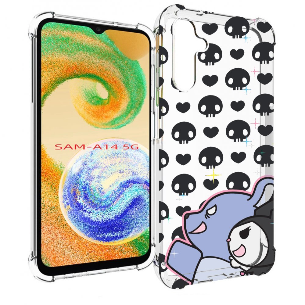 

Чехол MyPads злые-мини-животные детский для Samsung Galaxy A14 5G, Прозрачный, Tocco