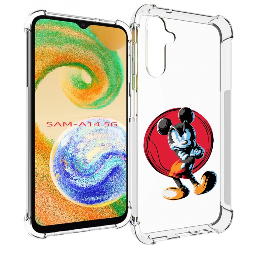 

Чехол MyPads злой-микки для Samsung Galaxy A14 5G, Прозрачный, Tocco