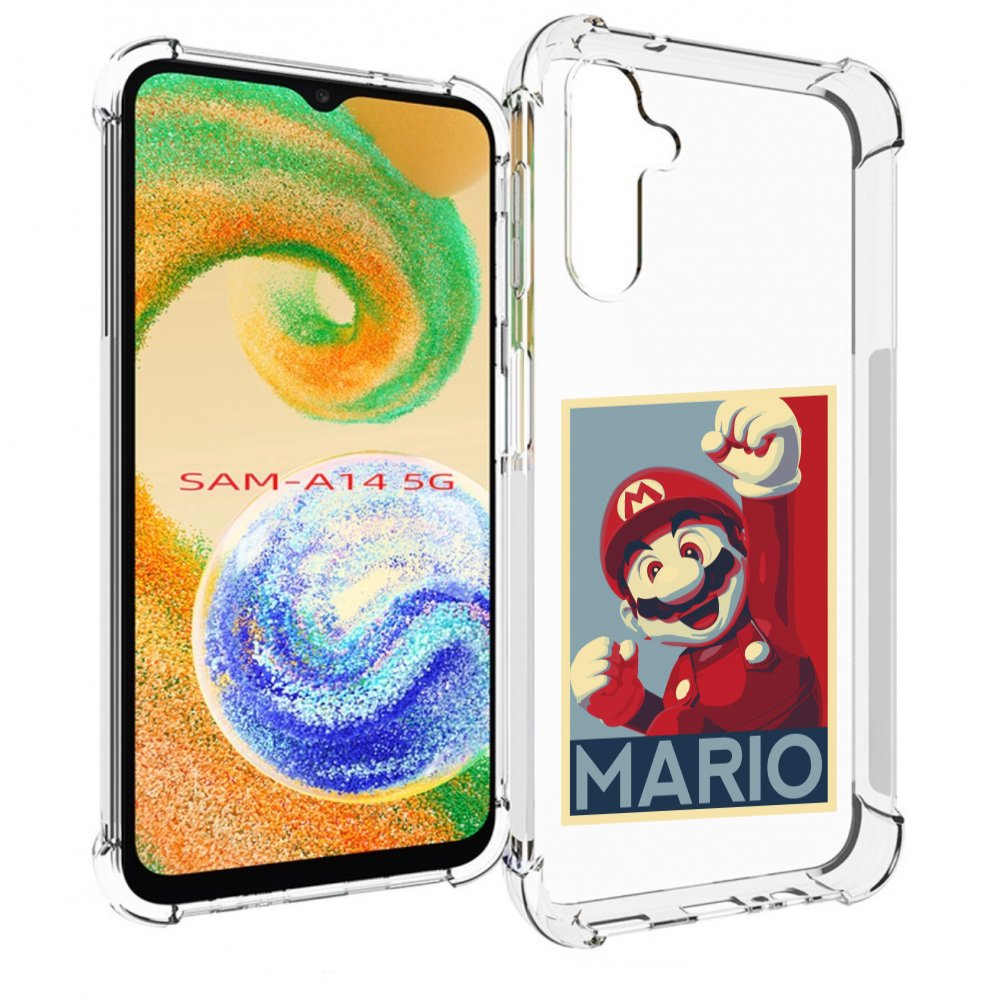 

Чехол MyPads злой марио для Samsung Galaxy A14 5G, Прозрачный, Tocco