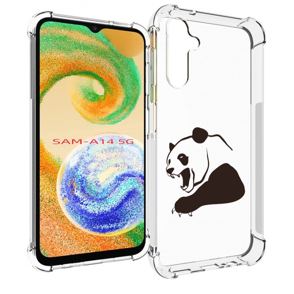 

Чехол MyPads злая-панда для Samsung Galaxy A14 5G, Прозрачный, Tocco