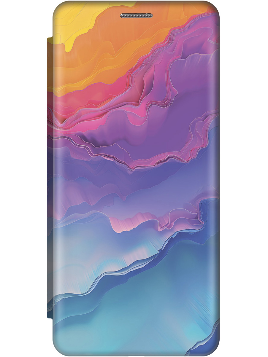 

Чехол-книжка на Apple iPhone XR с принтом "Цветной мрамор" золотой, Золотистый;голубой;желтый;розовый, 719086331