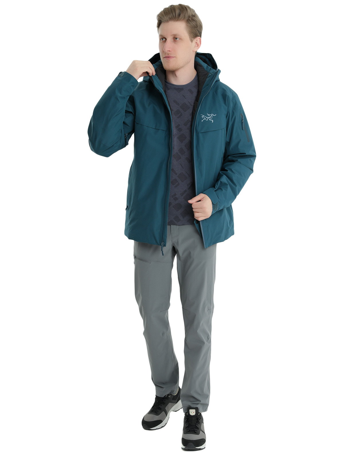

Куртка мужская Arcteryx L07663700 синяя 44; 46, L07663700