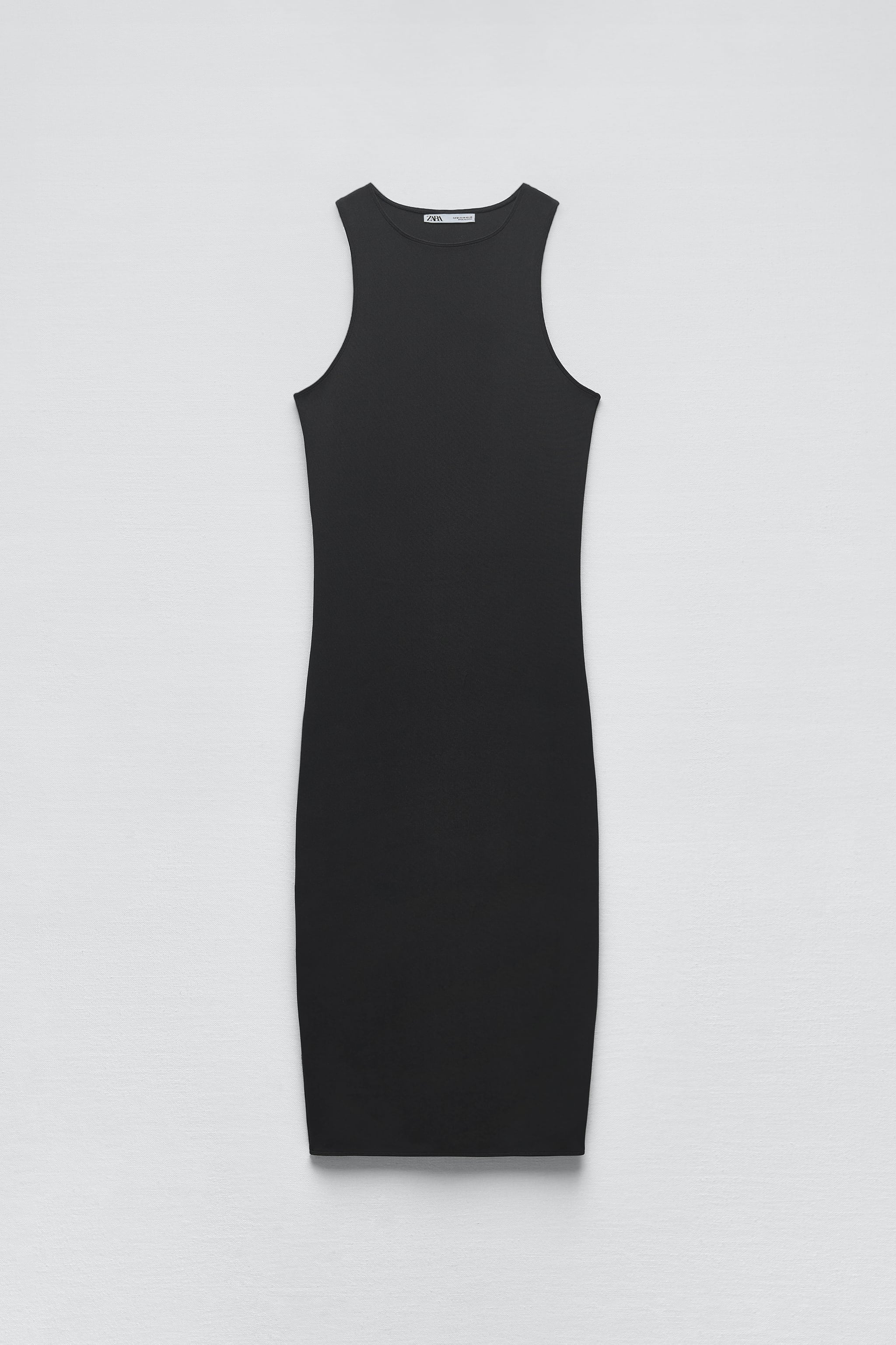 Платье женское ZARA 04432009 черное S (доставка из-за рубежа)