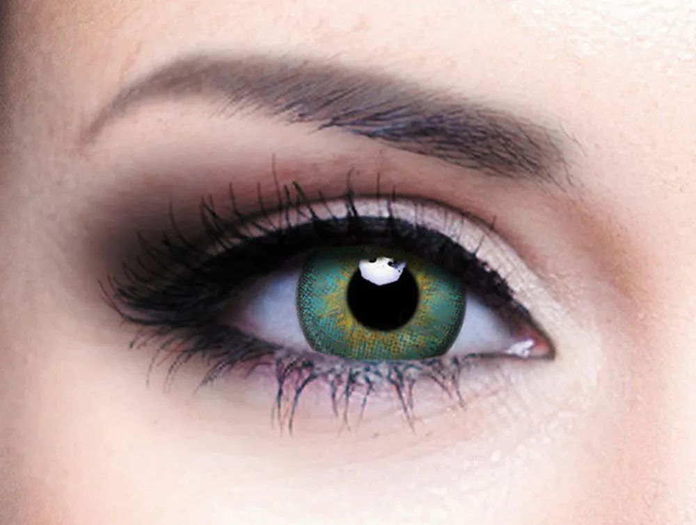 Купить Линзы контактные Офтальмикс Colors New 2 линзы-7.00 R.8.6 Turquoise Бирюзовый