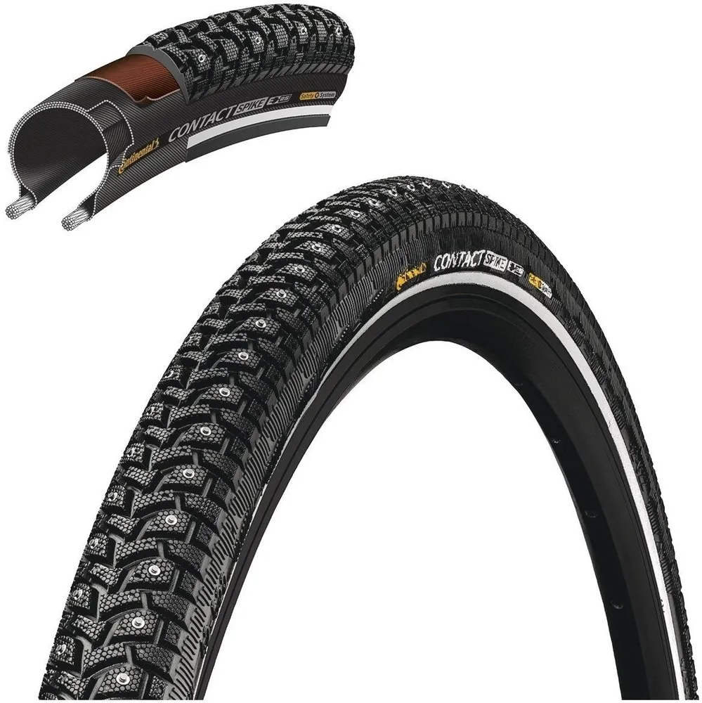 

Шины Continental 42-622 CONTACT Spike 240 Reflex, 42 - 622, 28" | 700 x 42C (40C) | 28