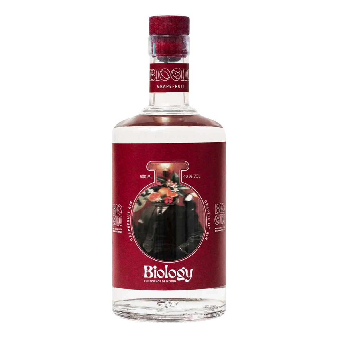 Джин Biology Grapefruit 40% 0,5 л