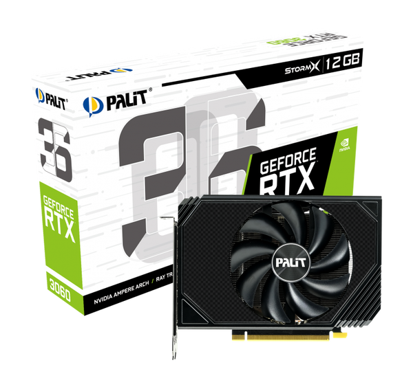 

Видеокарта Palit NVIDIA GeForce RTX 3060 StormX (LHR) (NE63060019K9-190AF), GeForce RTX 3060 StormX (LHR)