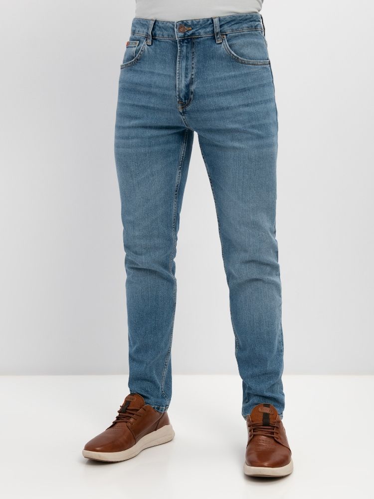 

Джинсы мужские Lee cooper LCMB-100/MW синие W38/L32, Синий, LCMB-100/MW