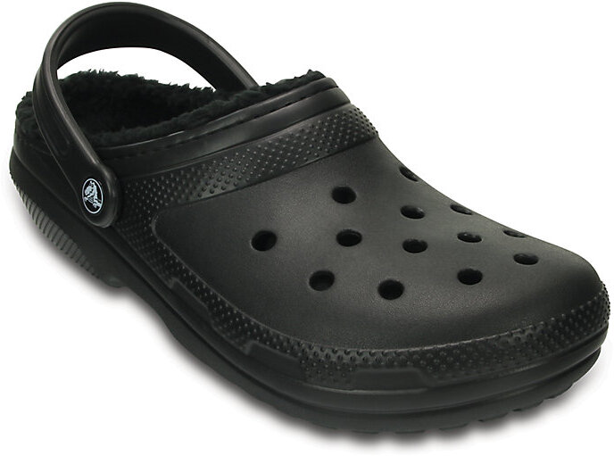 

Сабо унисекс Crocs Classic Lined Clog черные M8 US; W10 US, Черный, Classic Lined Clog