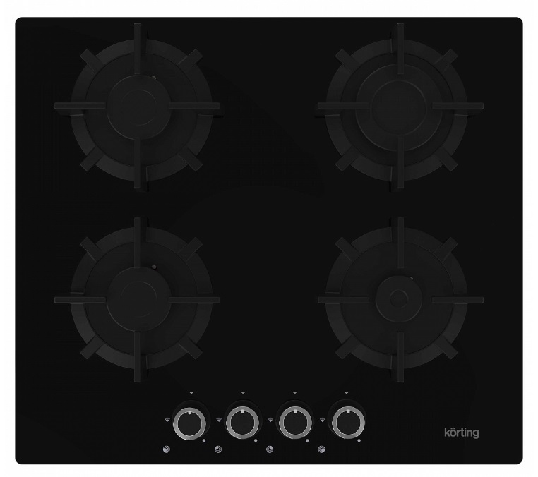 

Встраиваемая варочная панель газовая Korting HGG 6420 CN черный, HGG 6420 CN