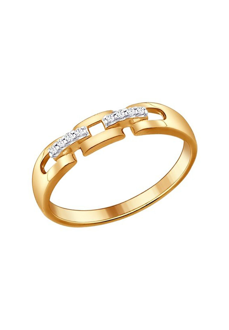 

Кольцо из серебра с фианитом р. , SOKOLOV 93010492, 93010492_k