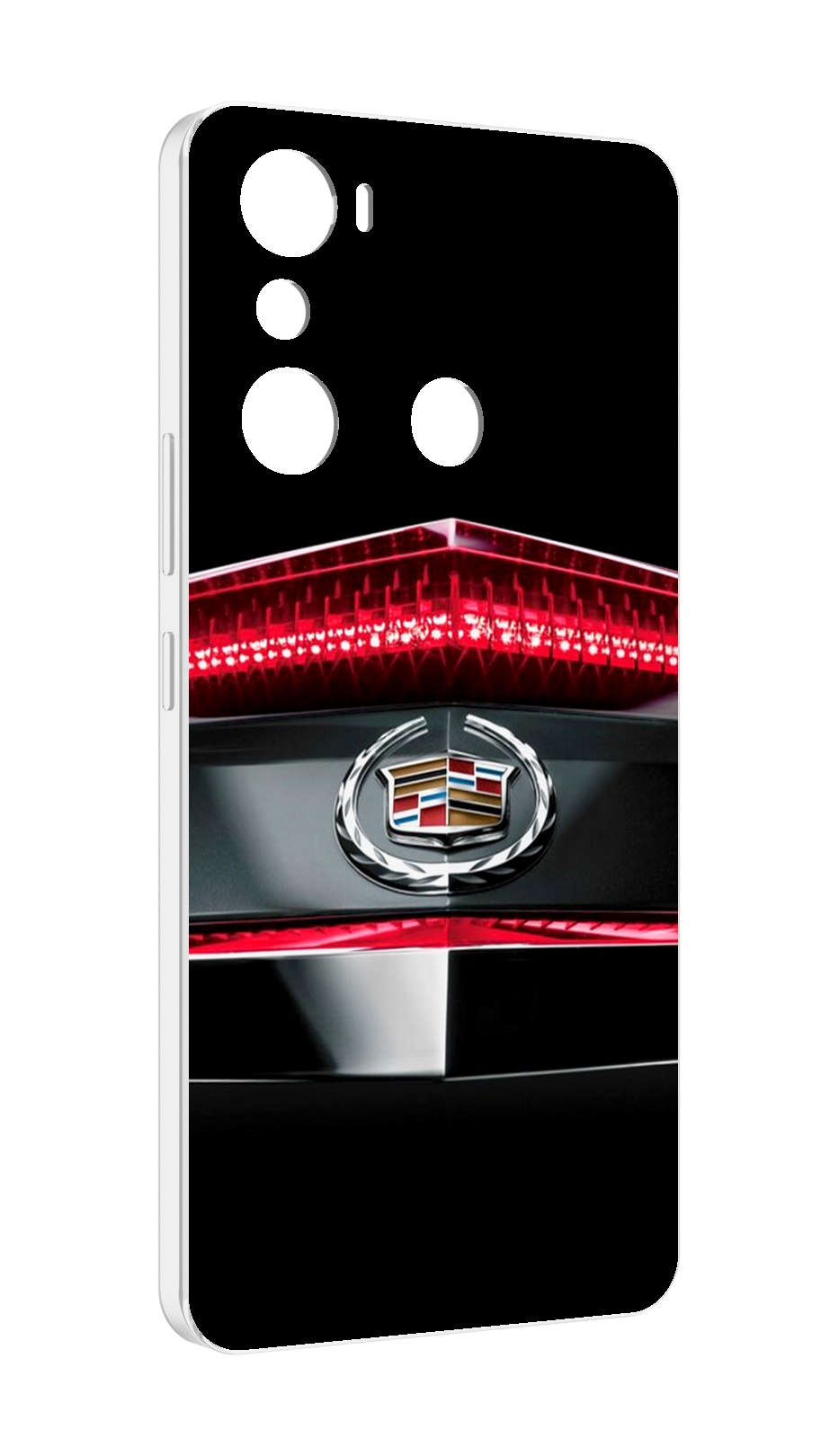 

Чехол MyPads cadillac-1 мужской для Infinix Hot 20i, Прозрачный, Tocco