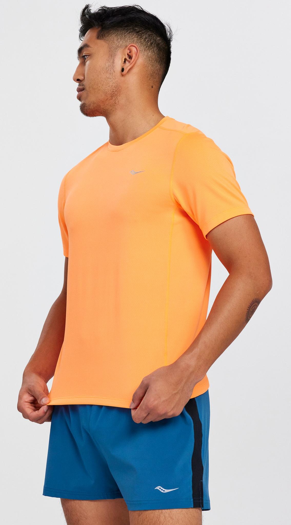 

Футболка мужская Saucony Sam800278-Vo оранжевая 48, Sam800278-Vo