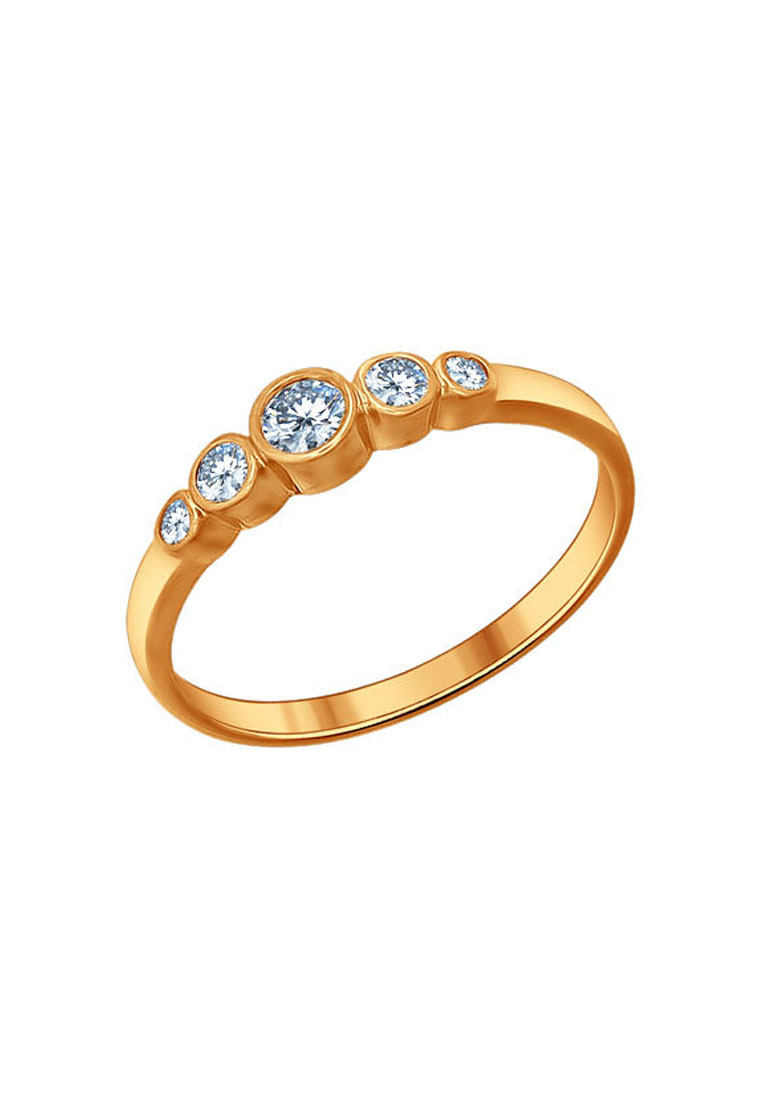 

Кольцо из серебра с фианитом р. 18 SOKOLOV 93010421, 93010421