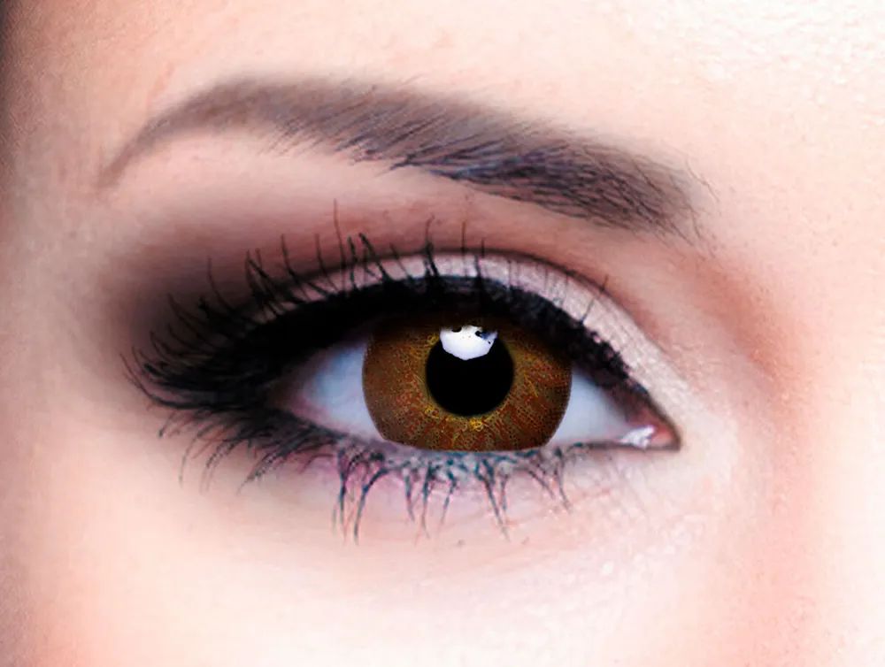 Линзы контактные Офтальмикс Colors New 2 линзы-1.50 R.8.6 Brown Карий, карие  - купить