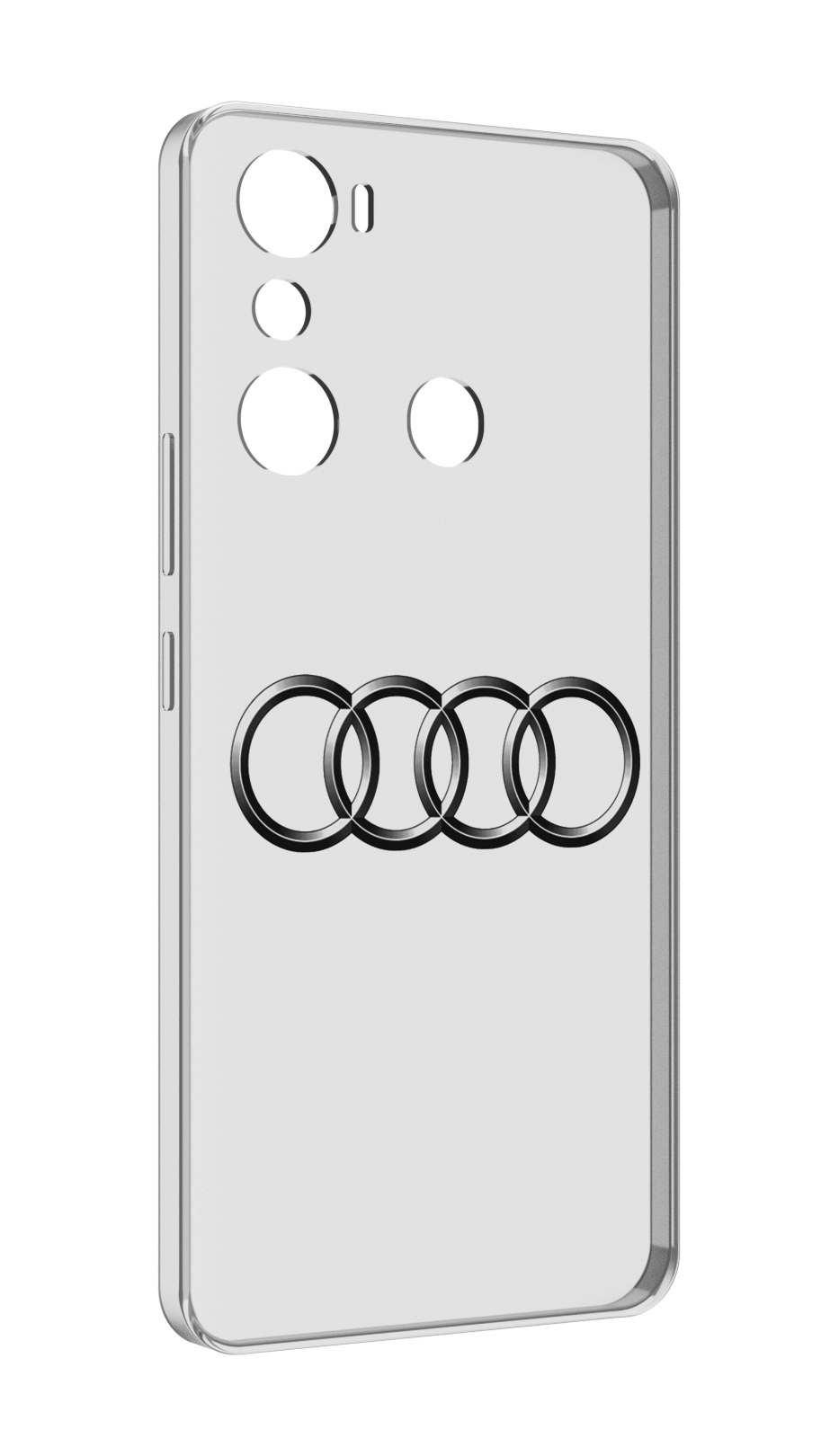 

Чехол MyPads audi-7 мужской для Infinix Hot 20i, Прозрачный, Tocco