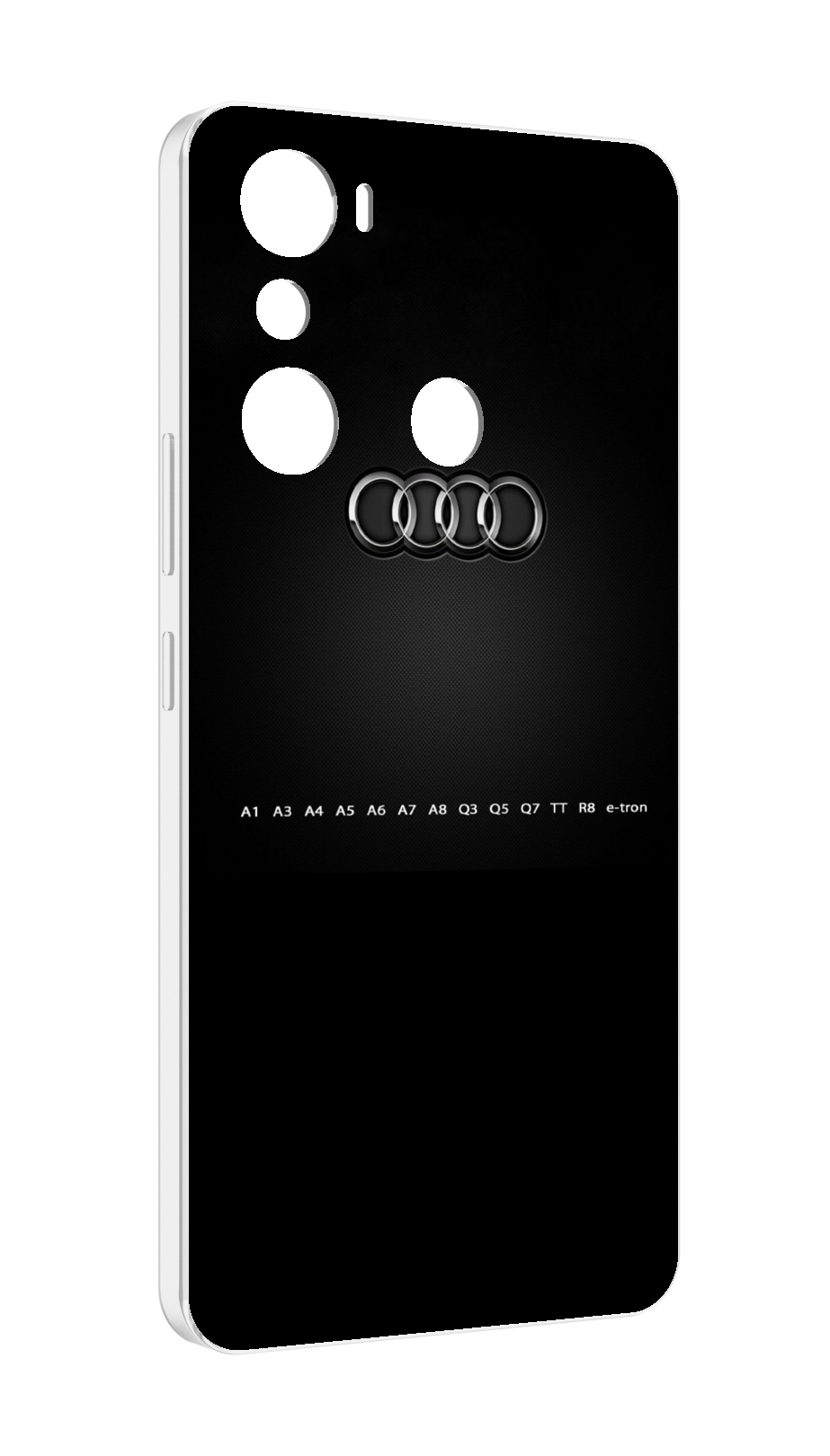 

Чехол MyPads audi 1 мужской для Infinix Hot 20i, Прозрачный, Tocco