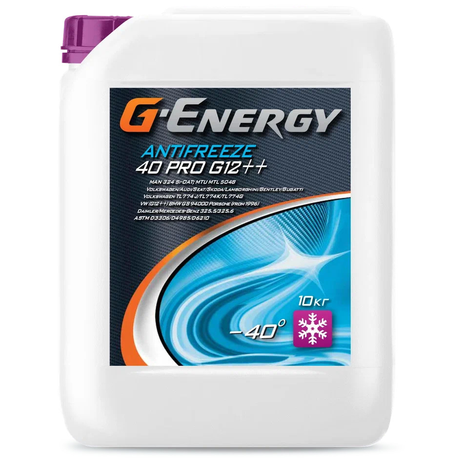 

Антифриз G-Energy 40 PRO G12++ 10кг, 40 PRO G12++