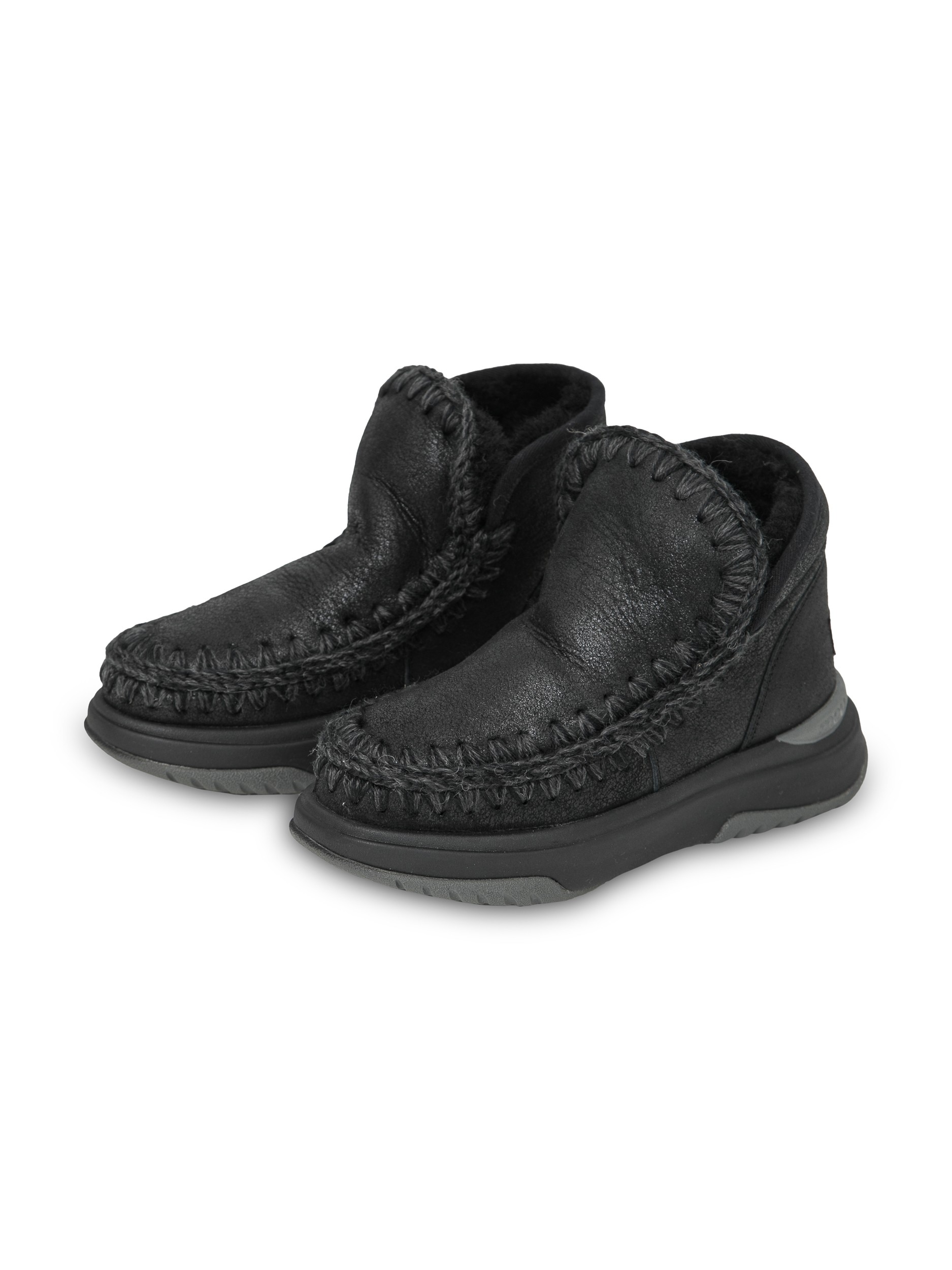 

Угги женские MOU FW421000B черные 39 RU, FW421000B
