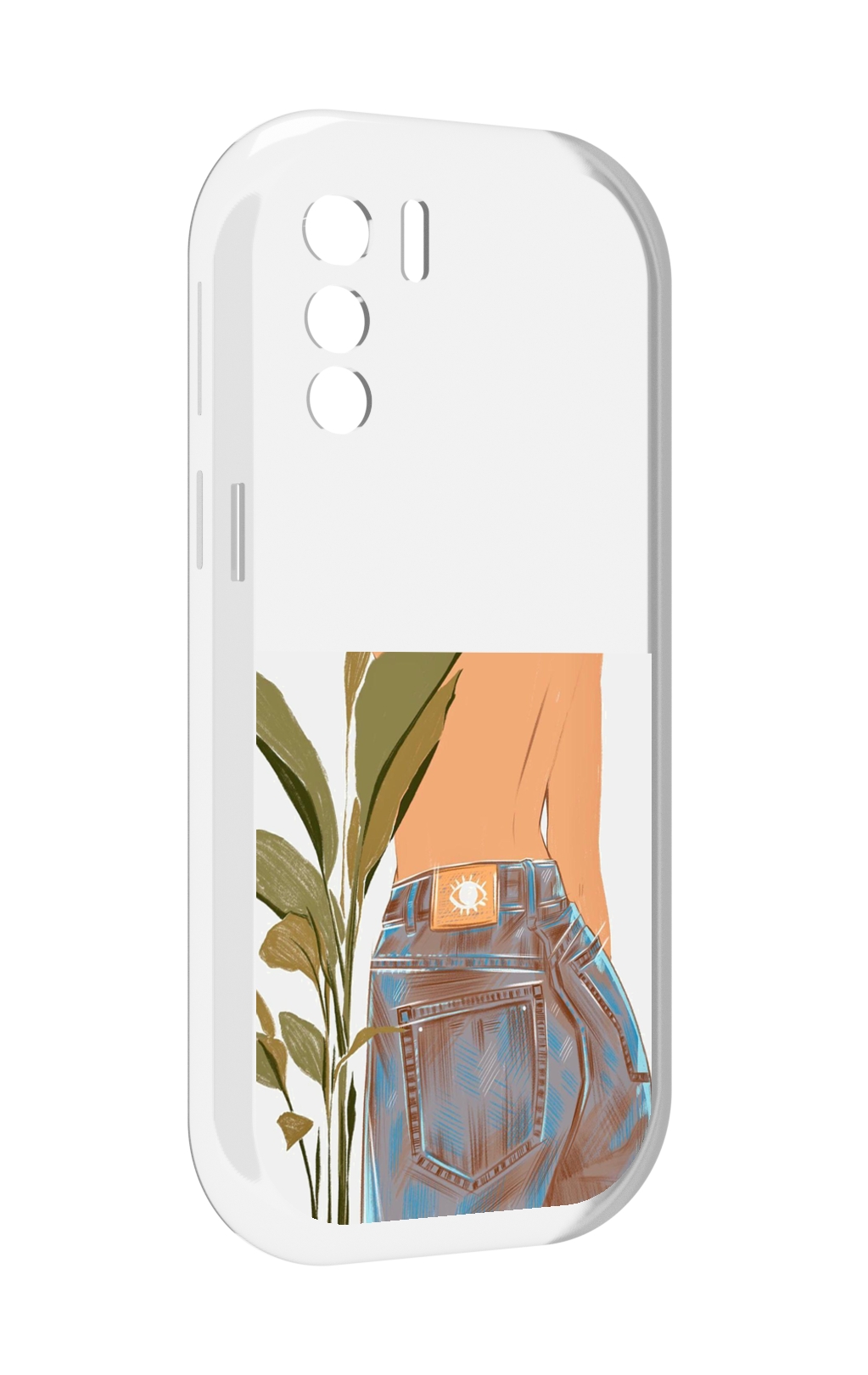 

Чехол MyPads девушка-в-джинсах для UleFone Note 13P, Прозрачный, Tocco