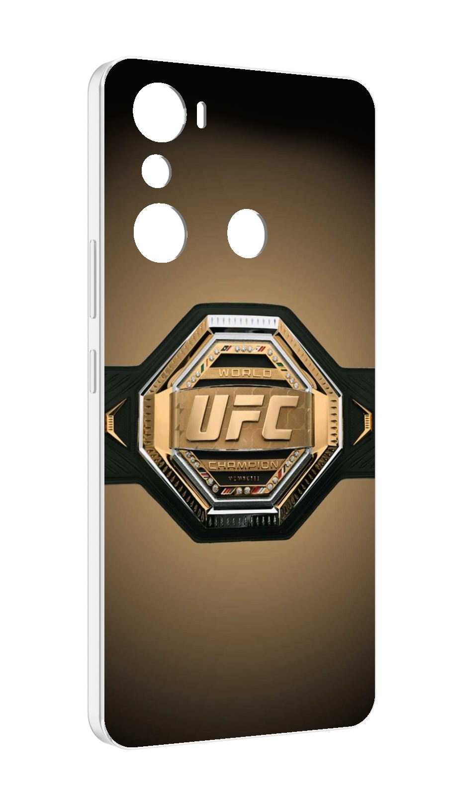 

Чехол MyPads UFC единоборства мужской для Infinix Hot 20i, Прозрачный, Tocco