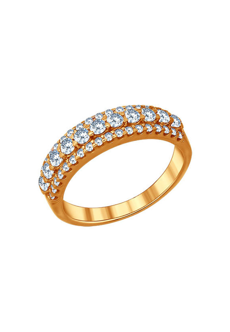 

Кольцо из серебра с фианитом р. , SOKOLOV 93010402, 93010402_k