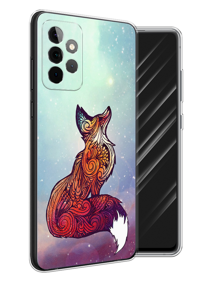 

Чехол Awog на Samsung Galaxy A72 / Самсунг A72 "Лиса 1", Разноцветный, 2101950-1