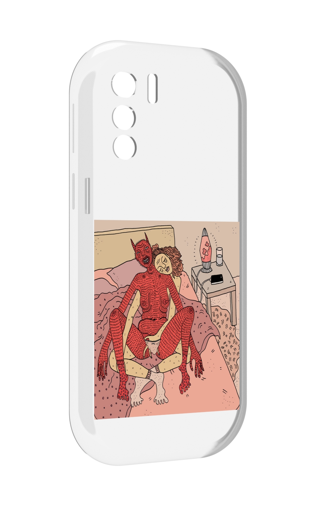 

Чехол MyPads девушка-без-кожи для UleFone Note 13P, Прозрачный, Tocco