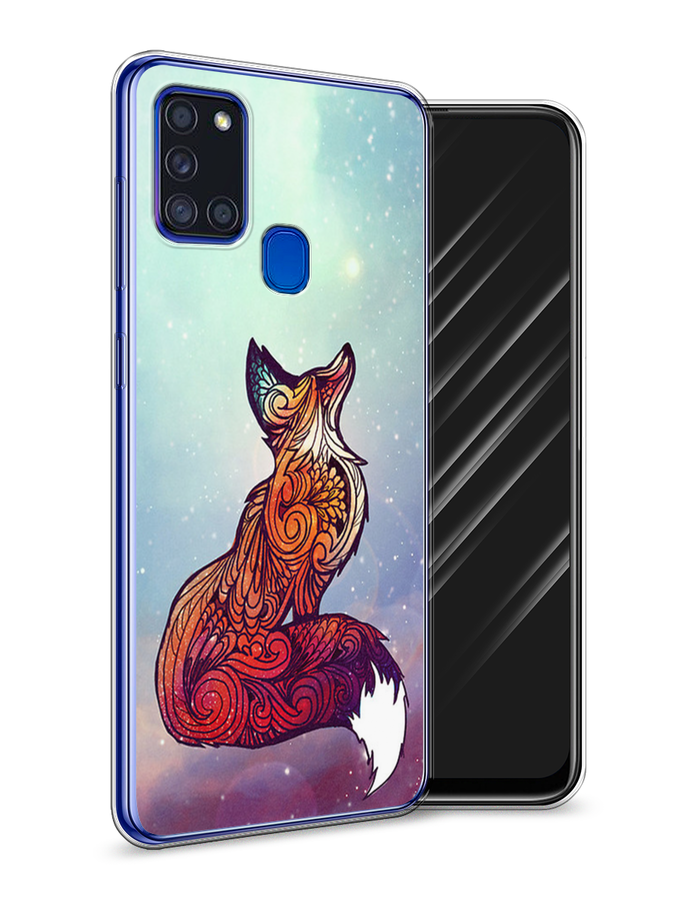 

Чехол Awog на Samsung Galaxy A21s / Самсунг A21s "Лиса 1", Разноцветный, 2100250-1