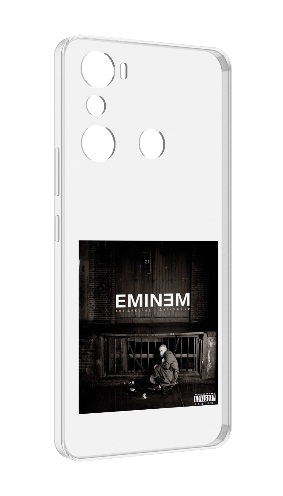 

Чехол MyPads The Marshall mathers LP для Infinix Hot 20i, Прозрачный, Tocco