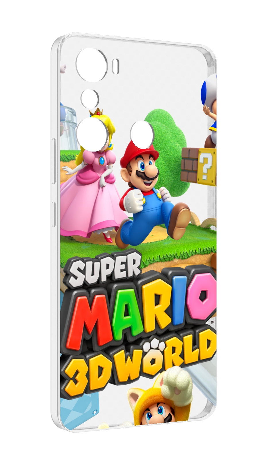 Чехол MyPads Super Mario 3D World для Infinix Hot 20i