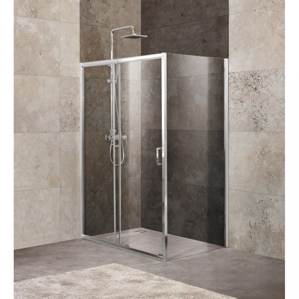 фото Душевой уголок belbagno unique-ah-1-110/125-100-c-cr