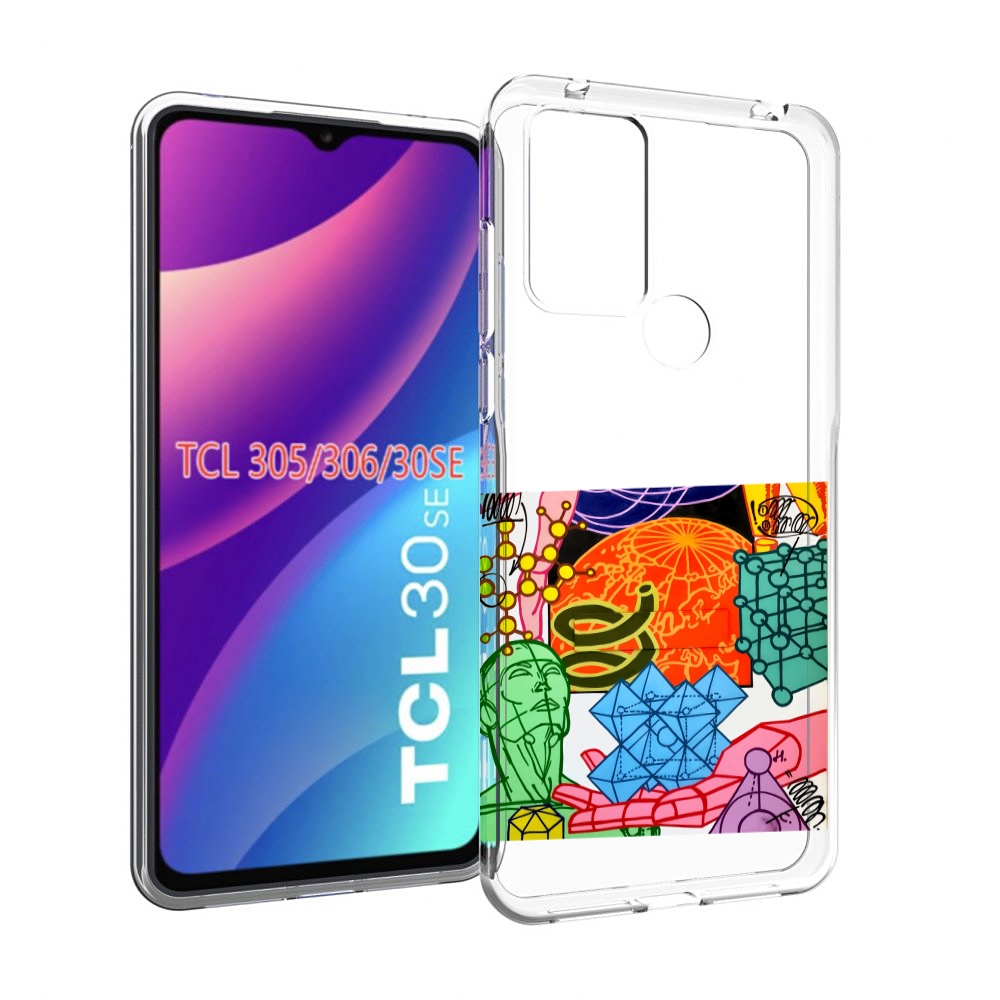 

Чехол MyPads физика-химия для TCL 30SE/305/306/30E, Tocco