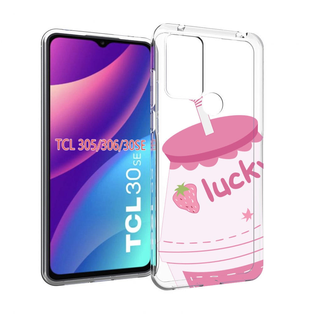 

Чехол MyPads удачный-напиток для TCL 30SE / TCL 305 / TCL 306 / TCL 30E, Tocco