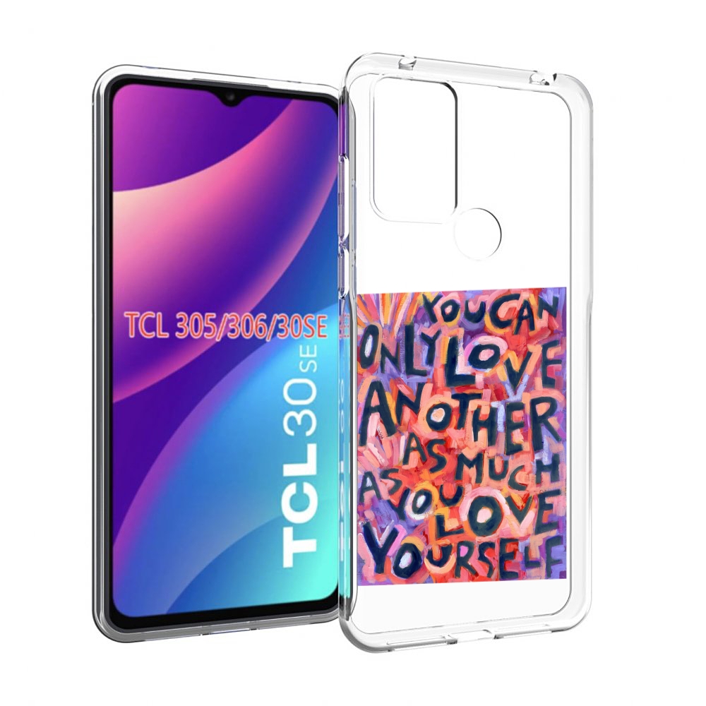 

Чехол MyPads ты-можешь-только-любить для TCL 30SE/305/306/30E, Tocco