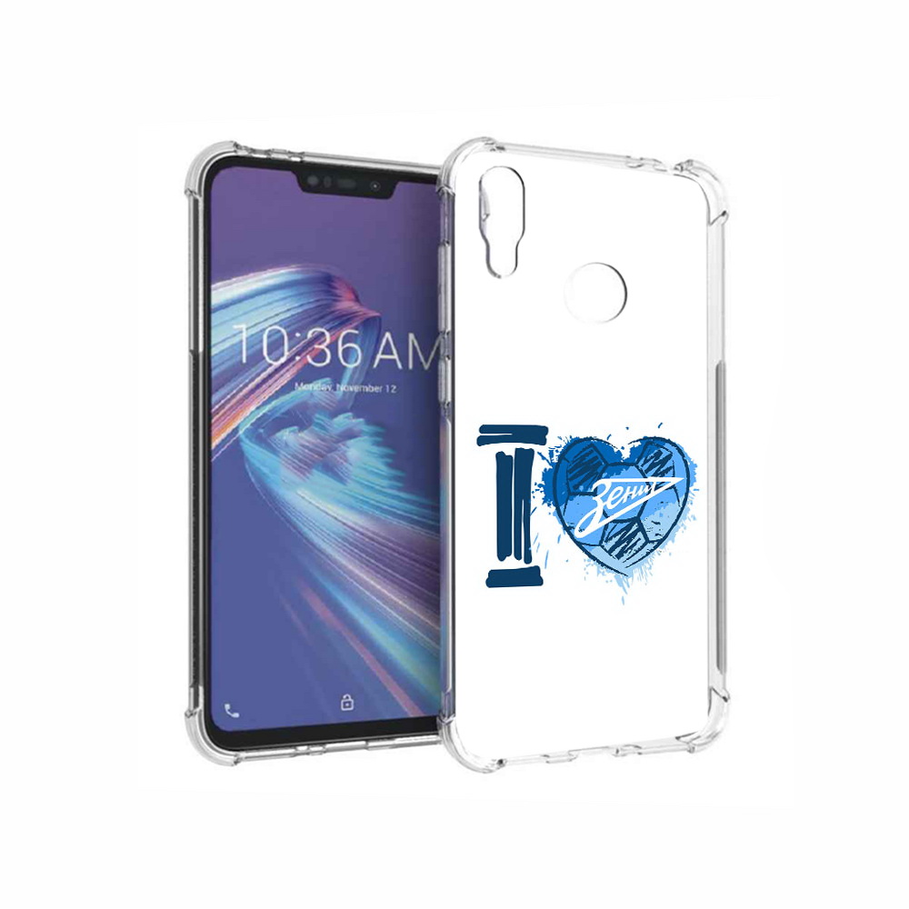 Чехол MyPads Tocco для Asus ZenFone Max M2 (ZB633KL) ФК я люблю зенит