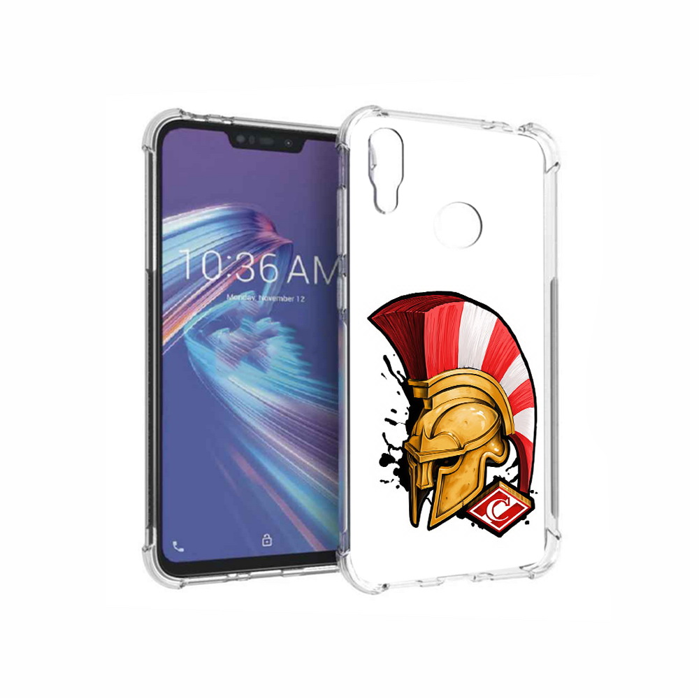 Чехол MyPads Tocco для Asus ZenFone Max M2 (ZB633KL) ФК спартак шлем